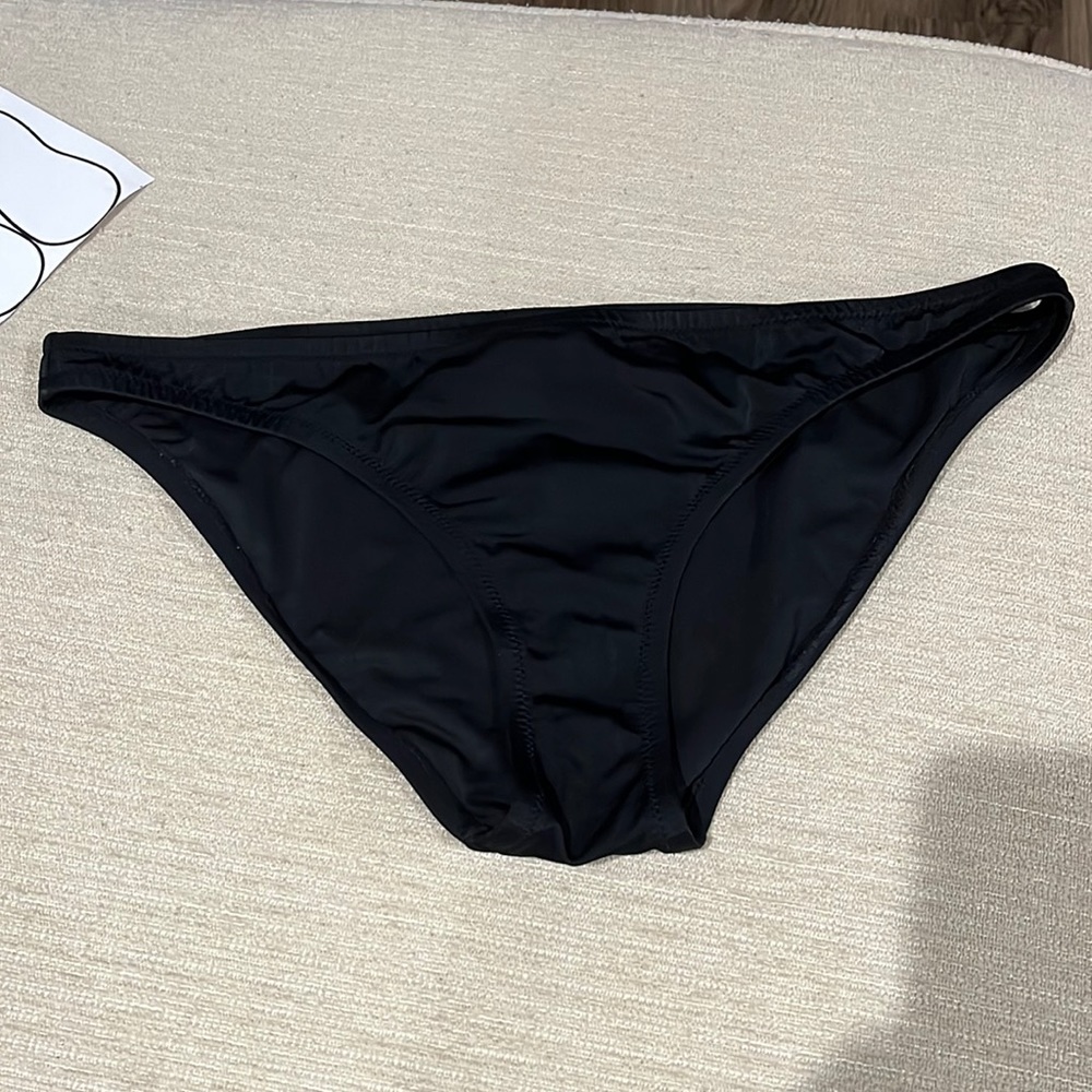 Black j crew bikini/ M.